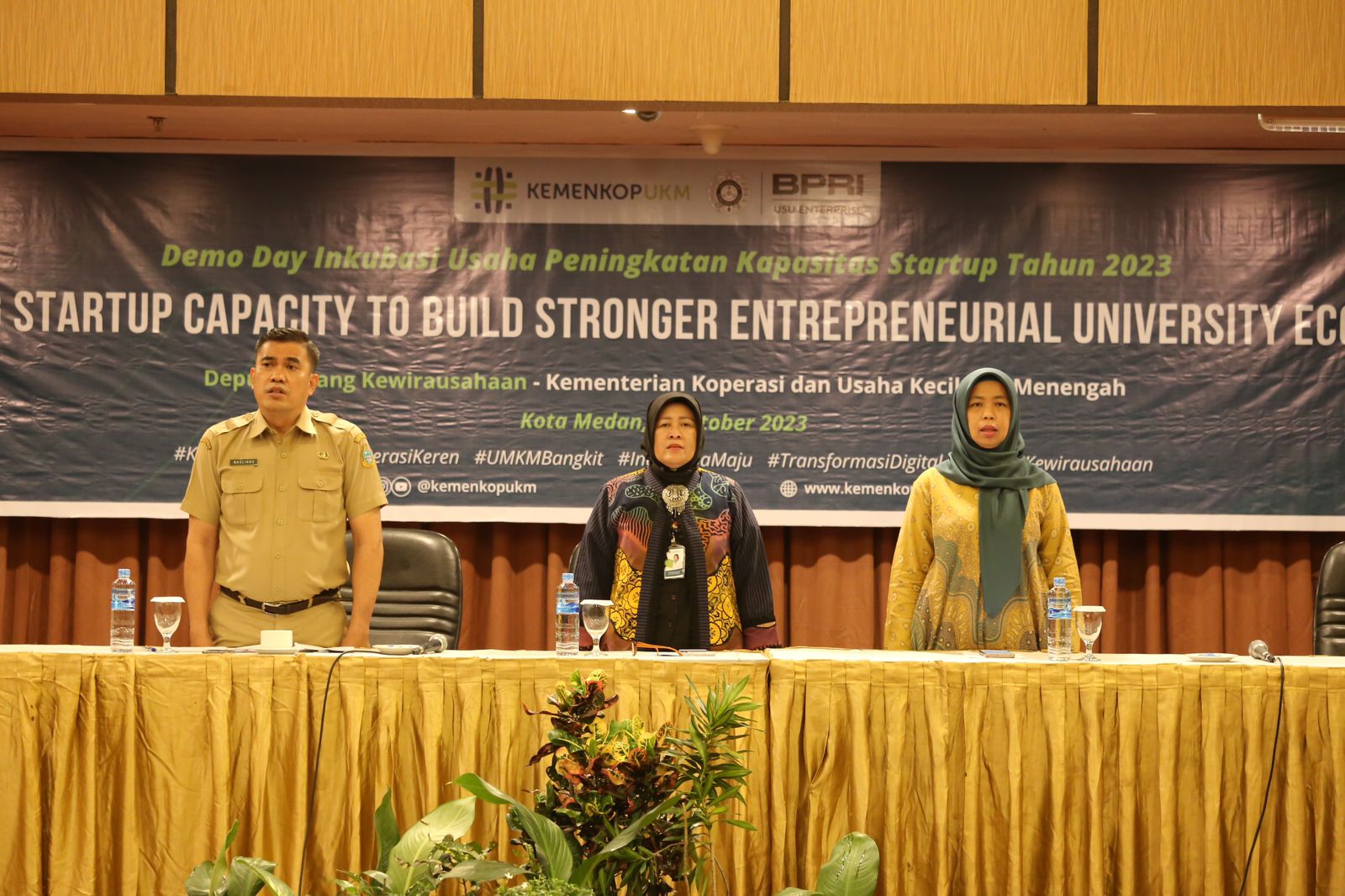 Demo Day BPRI USU-Kemenkop UKM: Tingkatkan Kapasitas Startup ...